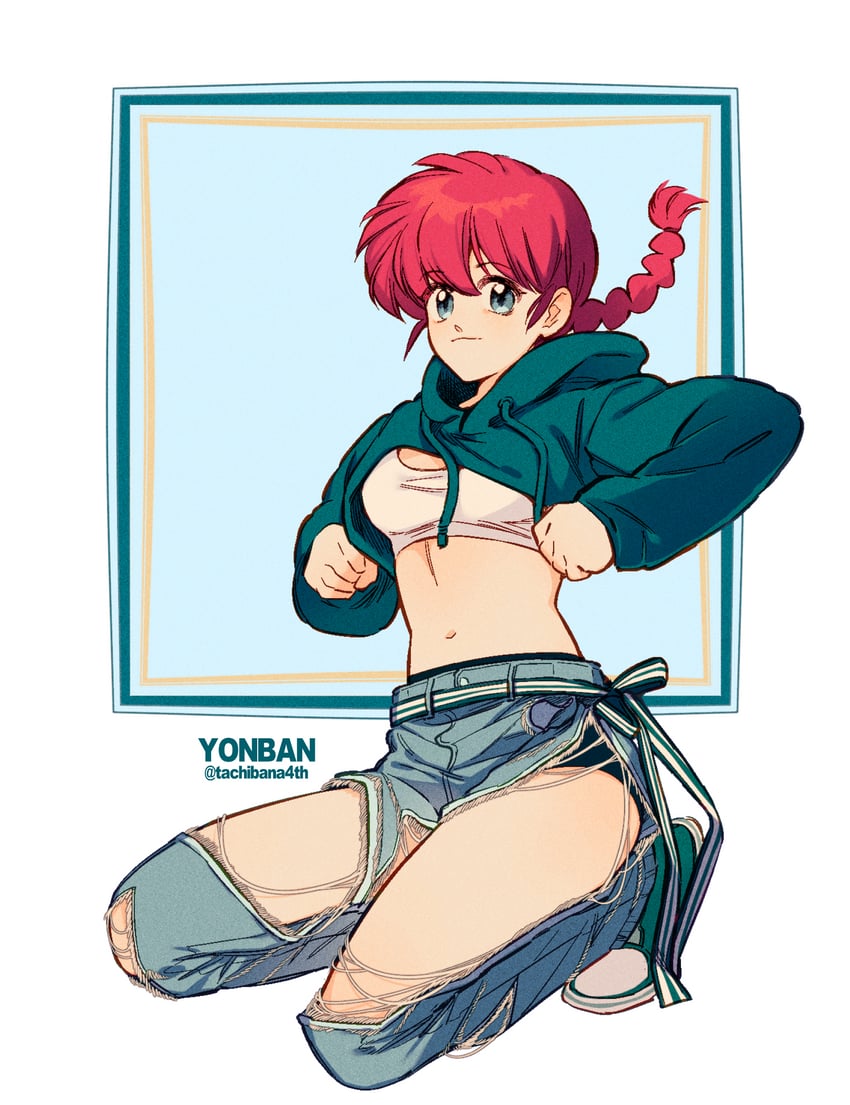 ranma-chan (ranma 1/2) drawn by yonban_(pls_type_urname)