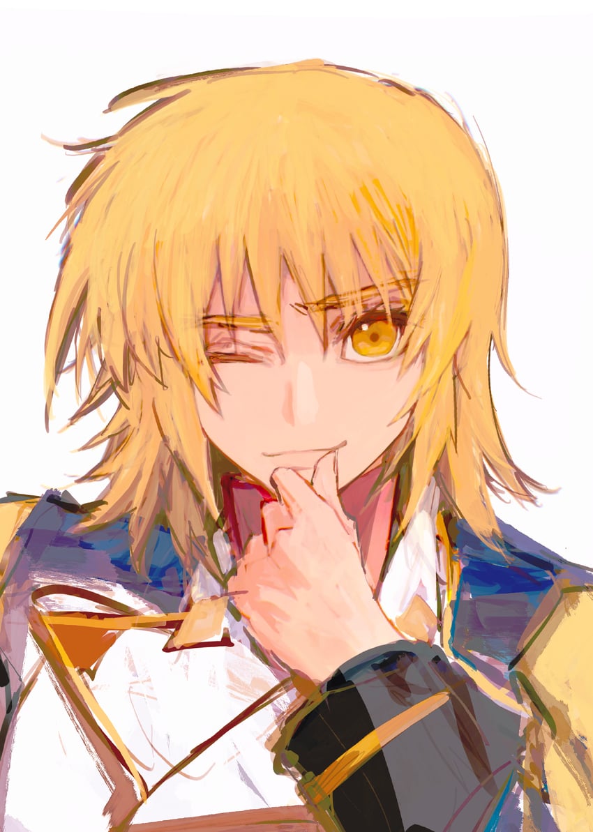 cagalli yula athha (gundam and 1 more) drawn by she_(morianosu)