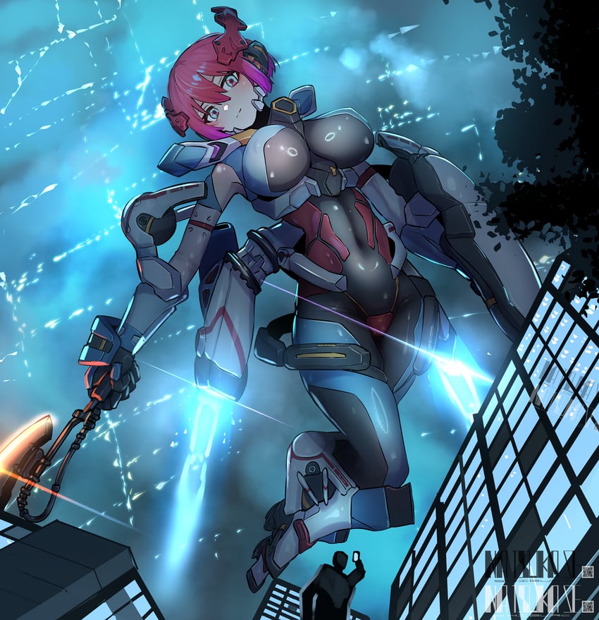 amate yuzuriha and gquuuuuux (gundam and 1 more) drawn by natsukaze_shigure