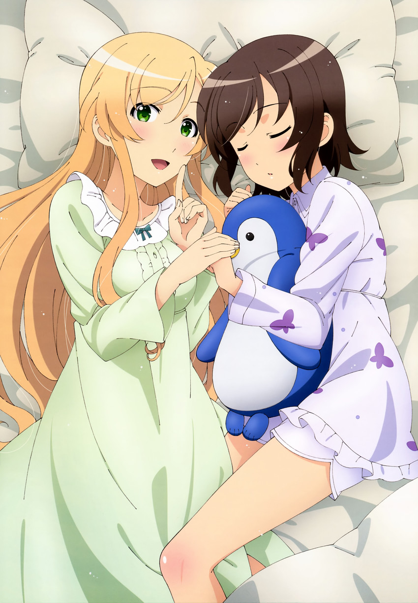 usami nanako and kohinata yukari (nyantype and 1 more)