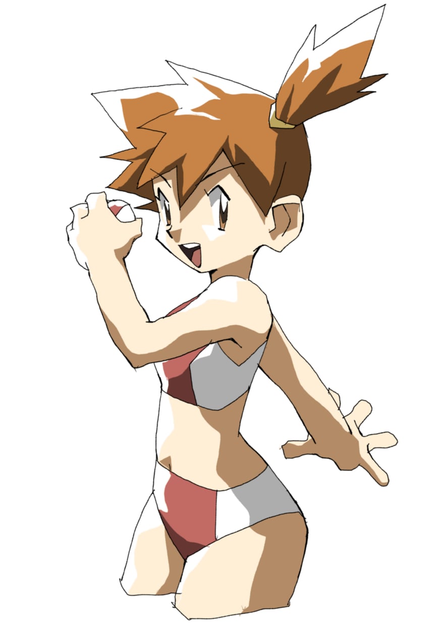 misty (pokemon and 1 more) drawn by shino_(2919)