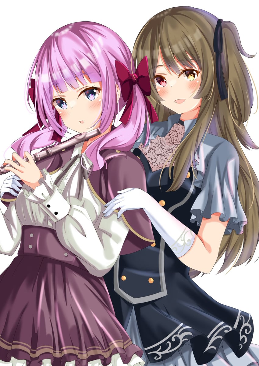 kuo shenlin and sadamori himeka (assault lily) drawn by mihana
