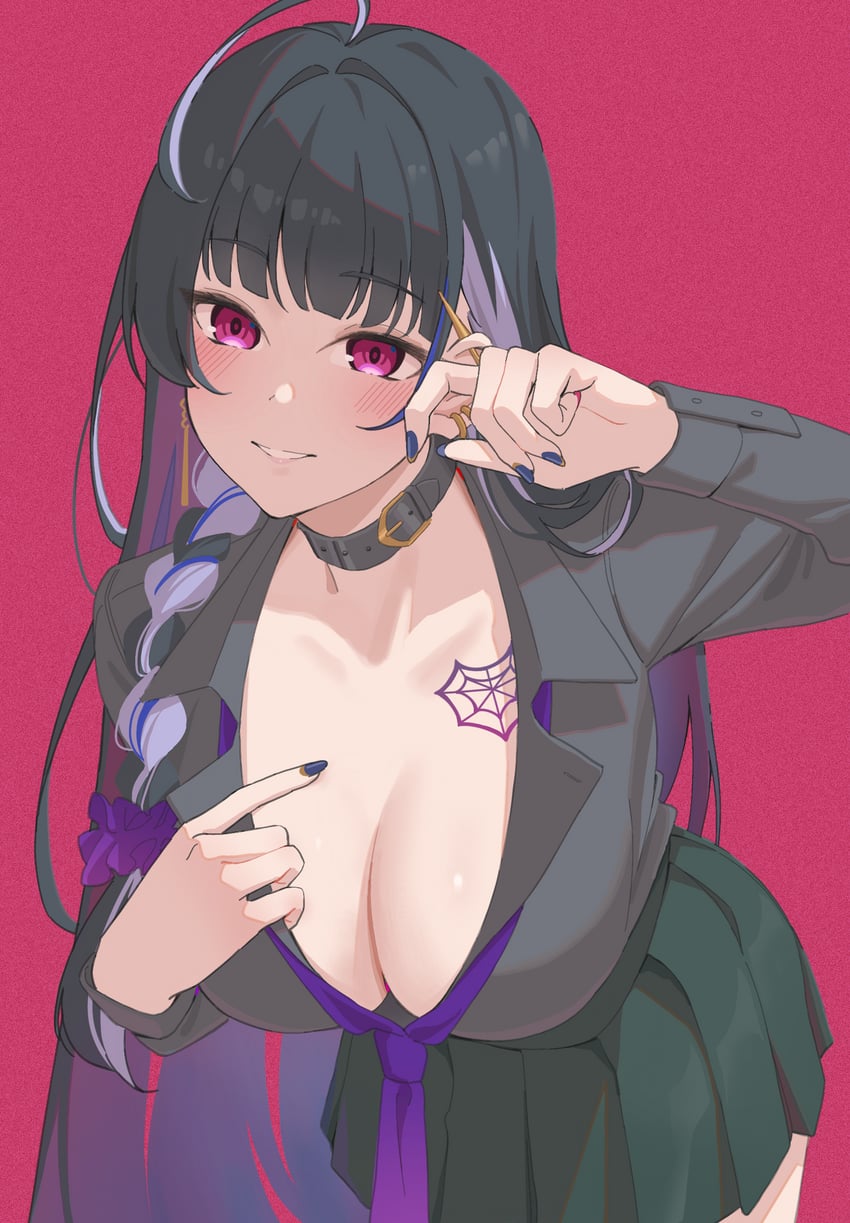 meloco kyoran (nijisanji and 1 more) drawn by fuchi_(fuchi_1106)