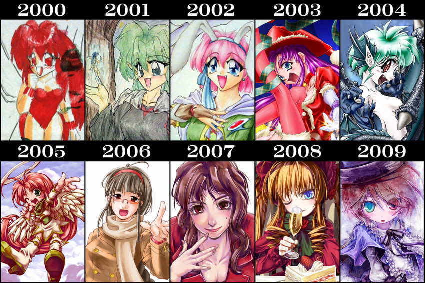 shinku and souseiseki (original and 1 more) drawn by sasa_ichi