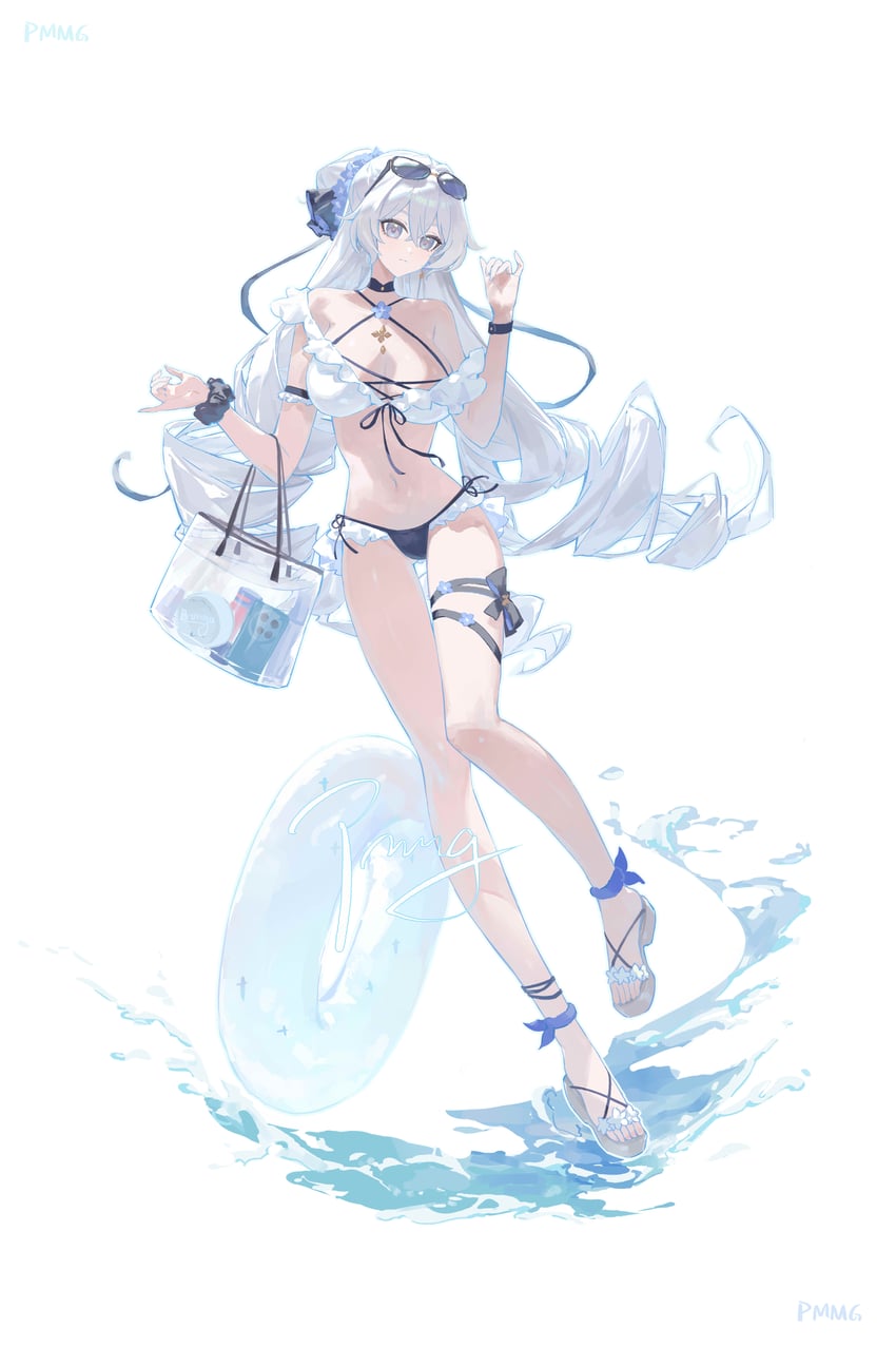 bronya zaychik (honkai and 1 more) drawn by pmg