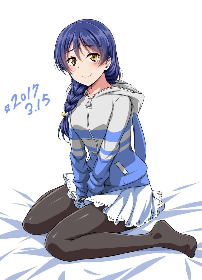 sonoda umi (love live! and 2 more) drawn by yopparai_oni