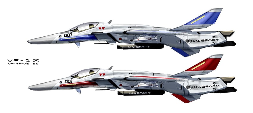 vf-1 (macross and 1 more) drawn by asterozoa
