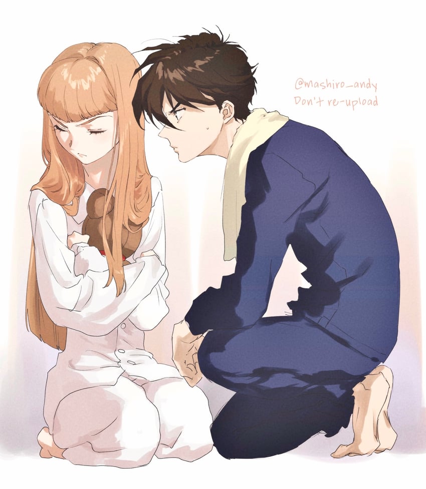 heero yuy and relena peacecraft (gundam and 1 more) drawn by mashiro_andy