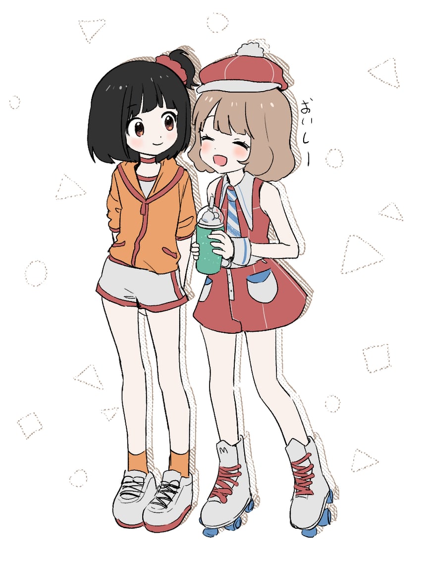 suou momoko and nakatani iku (idolmaster and 2 more) drawn by itohari_(mamiiori1)