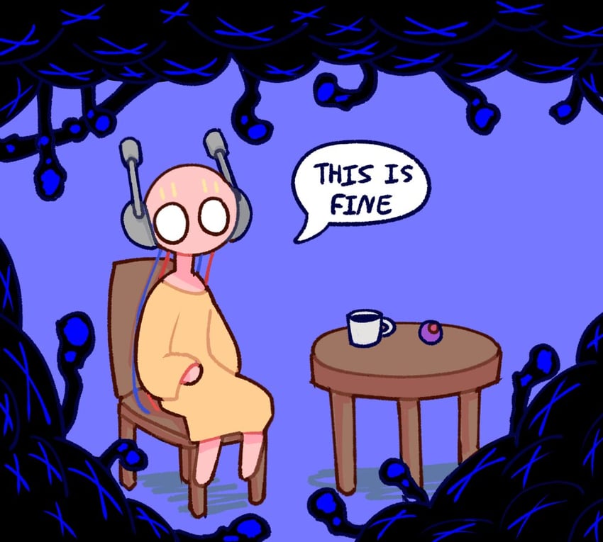 five pebbles (rain world) drawn by koifishz0