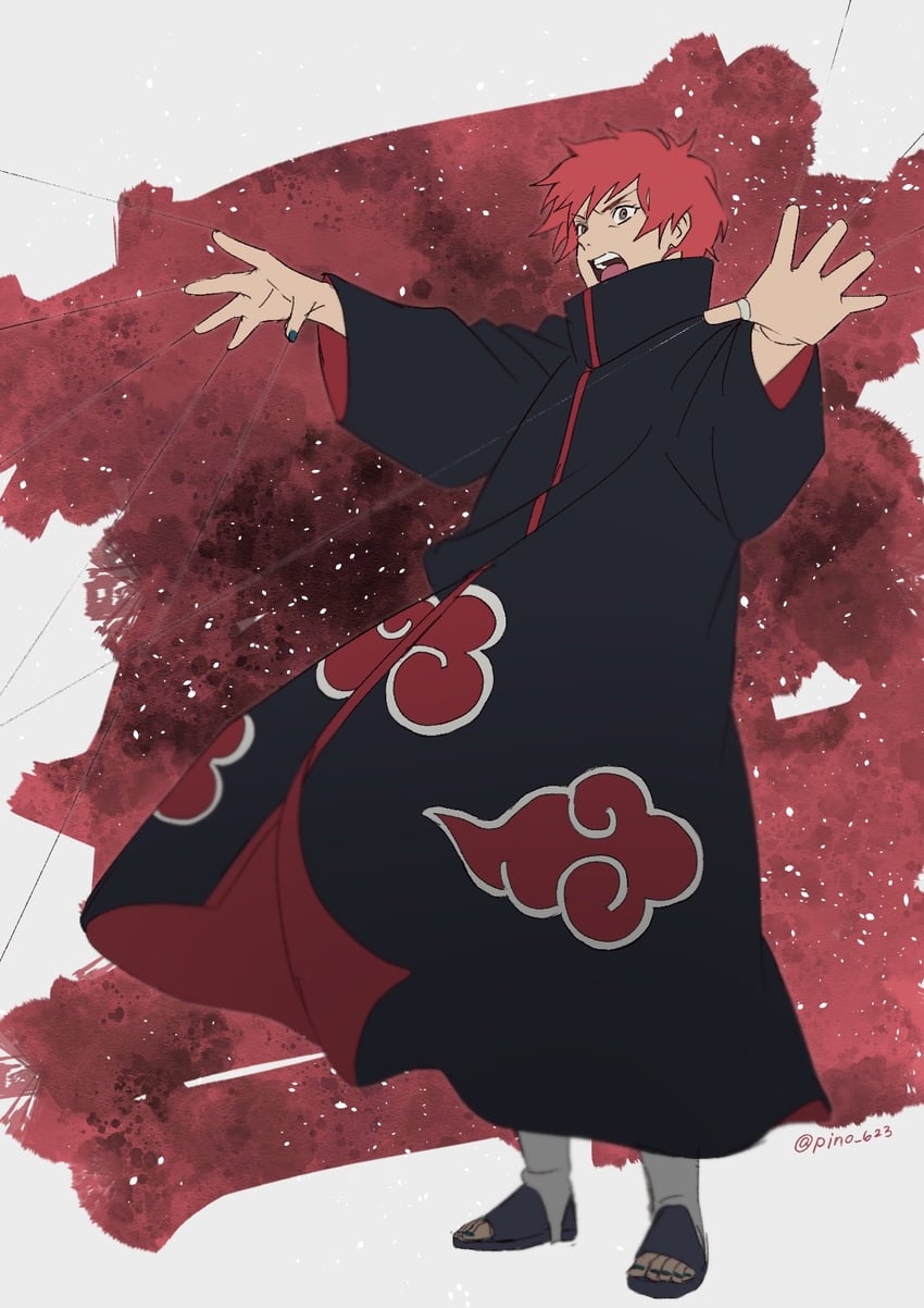 sasori (naruto and 1 more) drawn by pinoko_(pnk623)