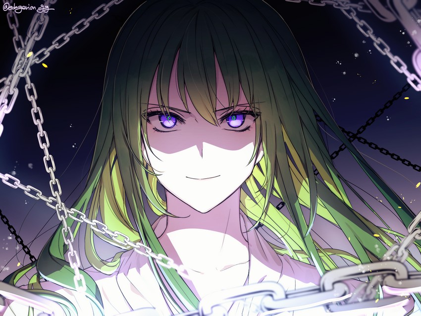 enkidu and kingu (fate and 2 more) drawn by ede