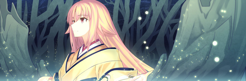 girl of the moon (tsuki no sango) drawn by kotera_ryou
