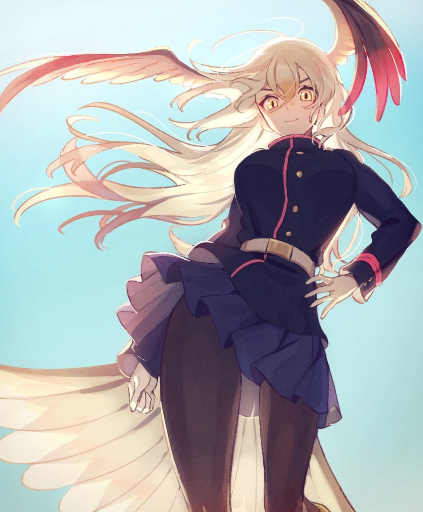 bald eagle (kemono friends and 1 more) drawn by namihaya