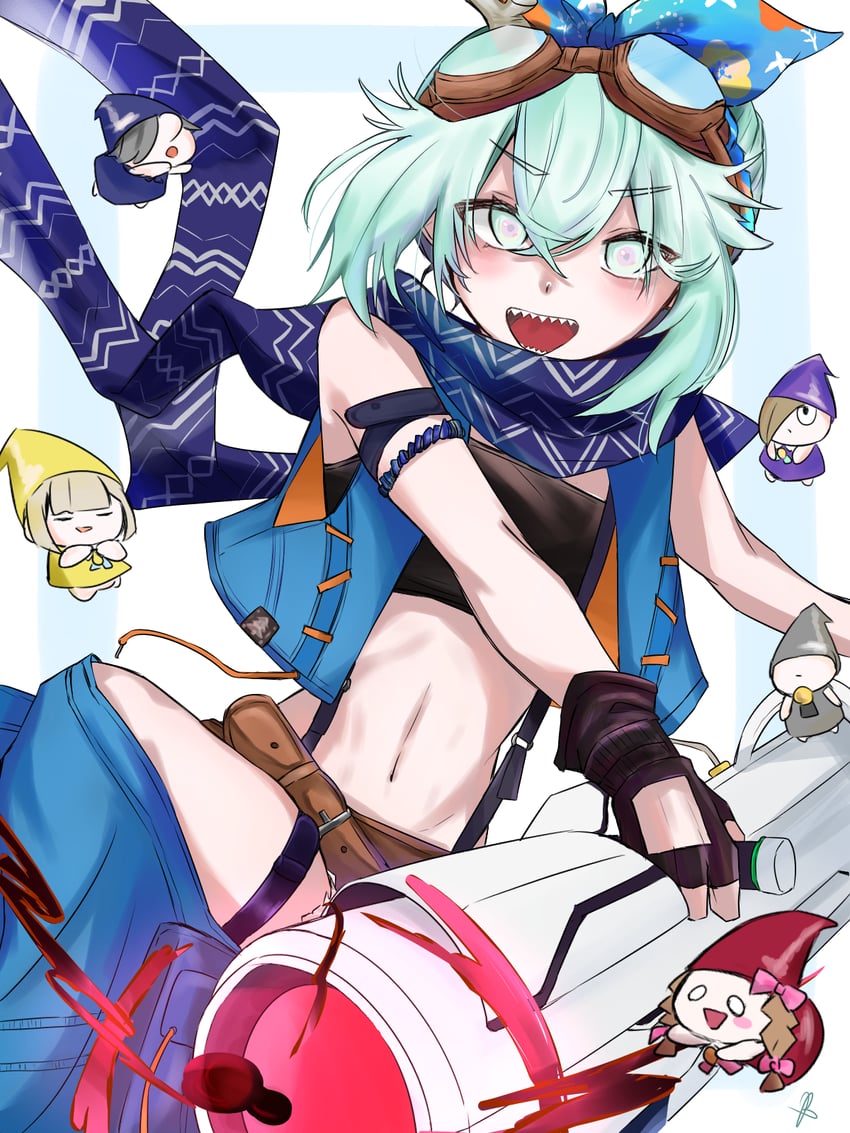 louhi and tonttu (fate and 1 more) drawn by tricky-tricky
