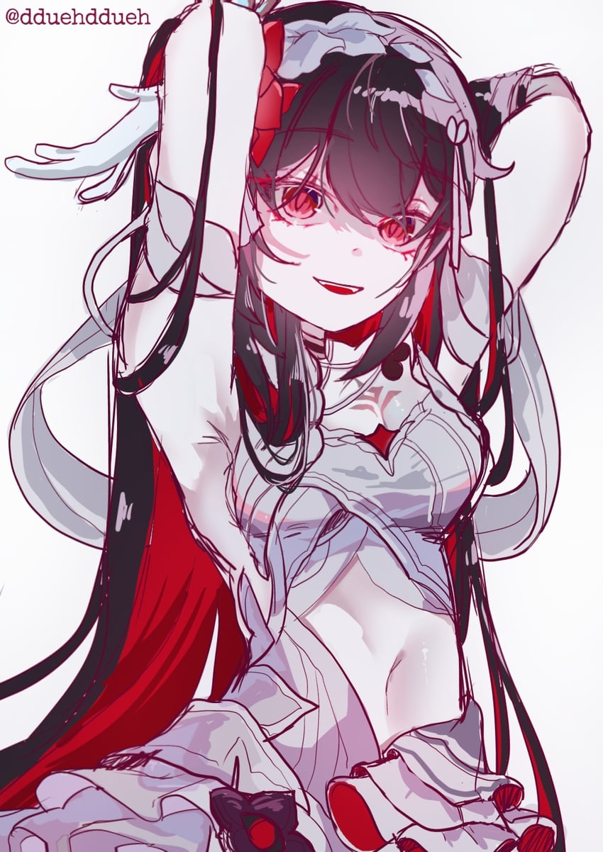 seele vollerei and seele (honkai and 1 more) drawn by dduehddueh
