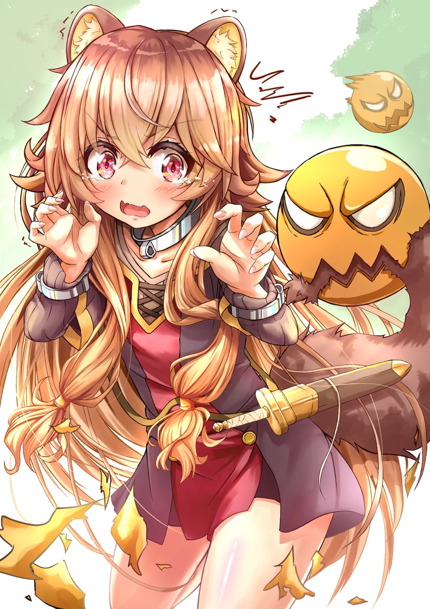 raphtalia and balloon (tate no yuusha no nariagari) drawn by masa-o