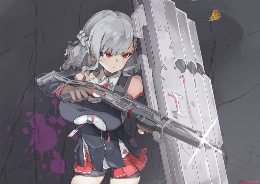 spas-12 and sabrina (girls' frontline and 1 more) drawn by spxn7787