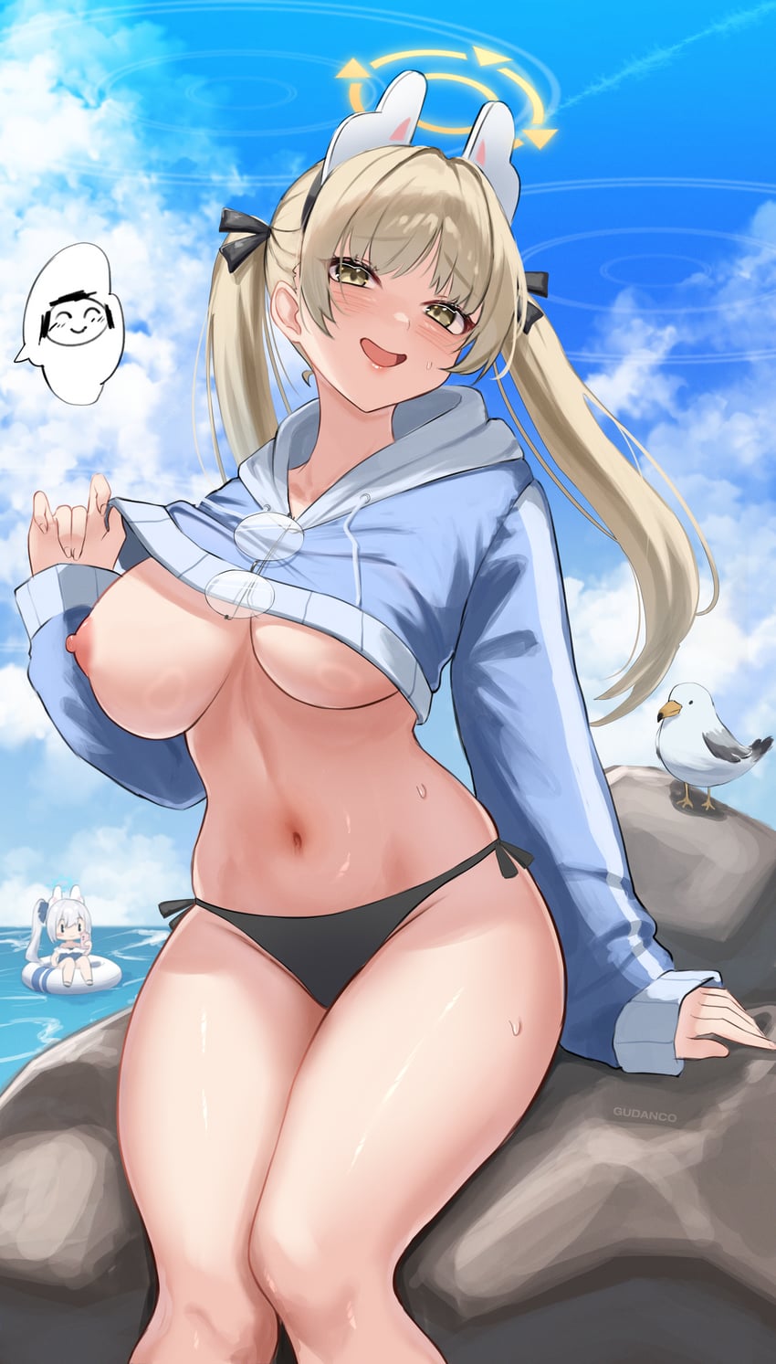 sensei, doodle sensei, miyako, and moe (blue archive) drawn by gudanco_(nyanmeowzer)