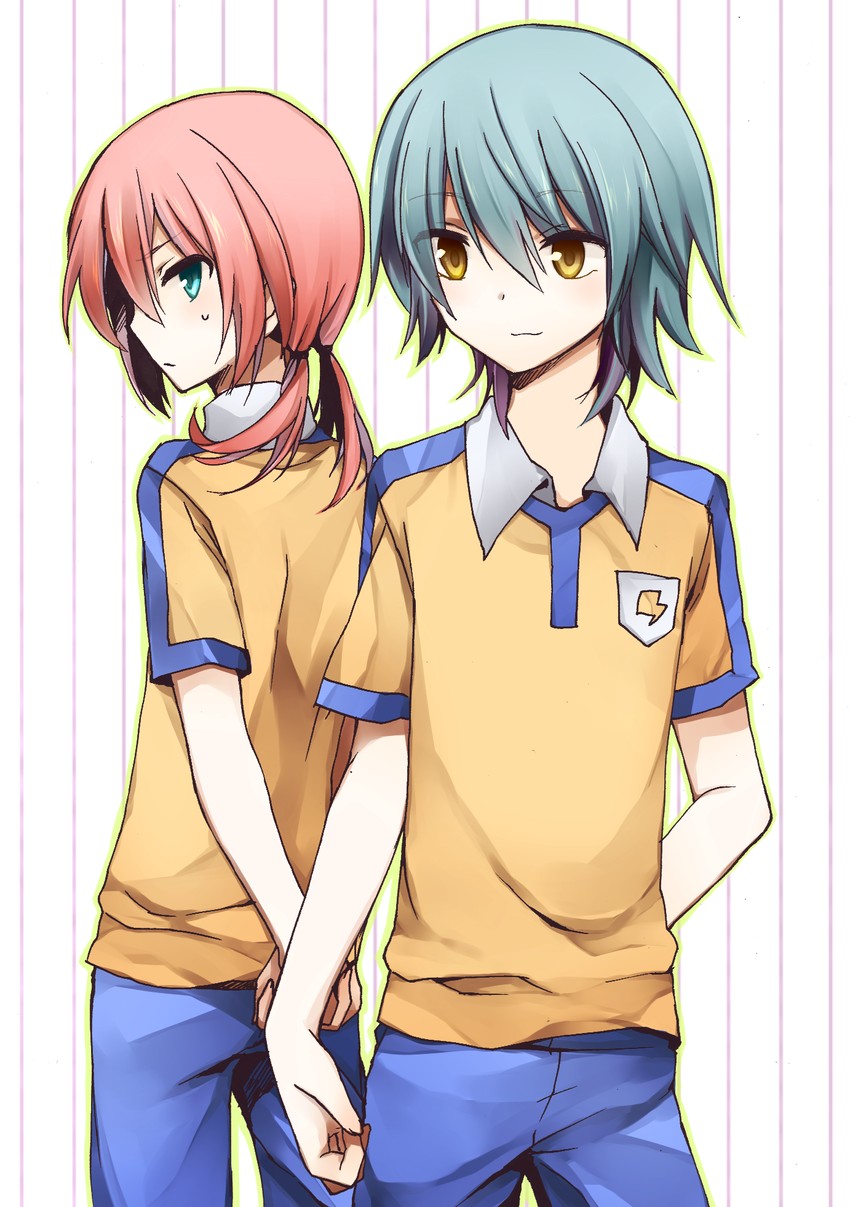 kirino ranmaru and kariya masaki (inazuma eleven and 1 more) drawn by yuuki_arisu_(yuigi)