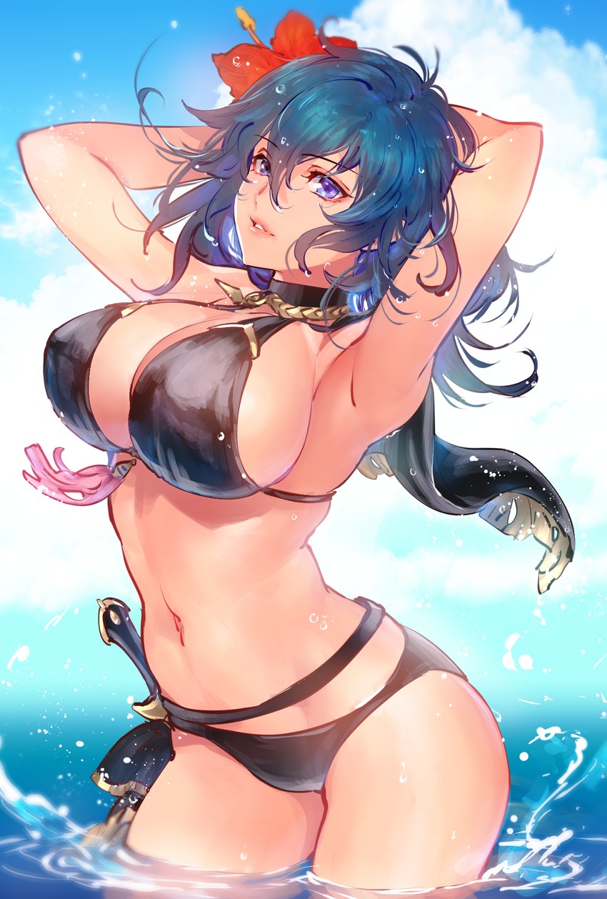 female byleth (fire emblem and 1 more) drawn by kin_mokusei