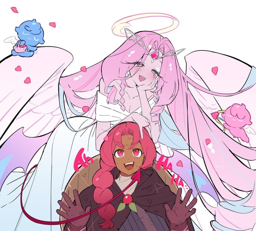eternal sugar cookie and hollyberry cookie (cookie run and 1 more) drawn by ohta_guk_hip