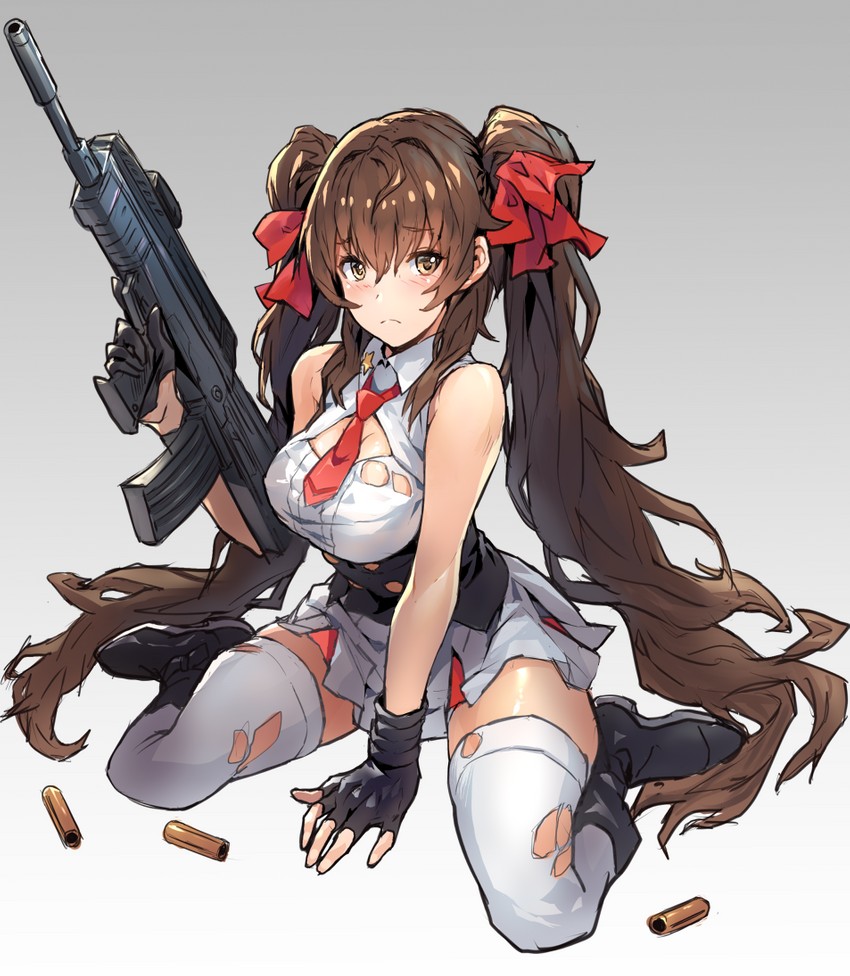 type 97 (girls' frontline) drawn by takahito