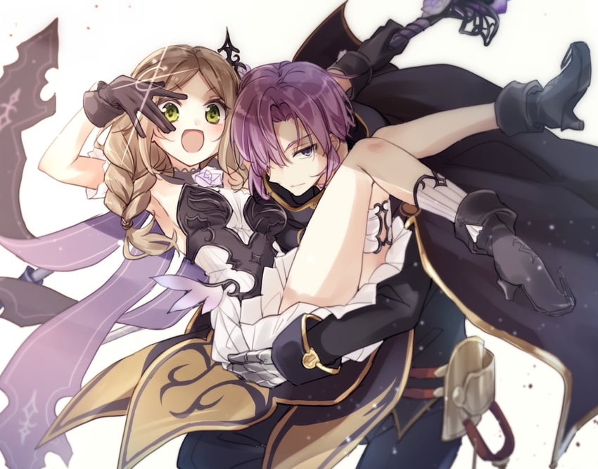 firis mistlud and revy berger (atelier and 2 more) drawn by karasumi_(aiseec)