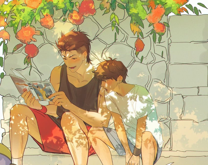 miyagi ryouta and miyagi sota (slam dunk) drawn by jnkku