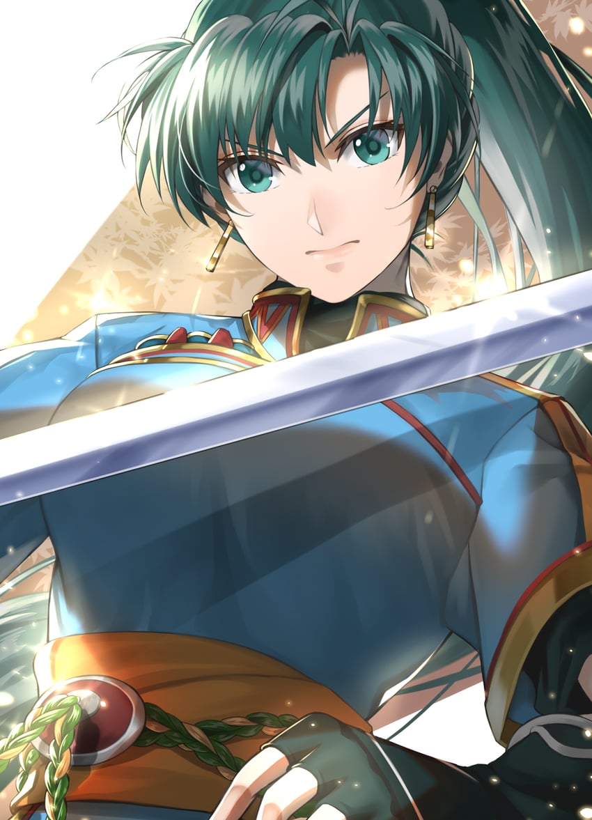 lyn (fire emblem and 1 more) drawn by delsaber