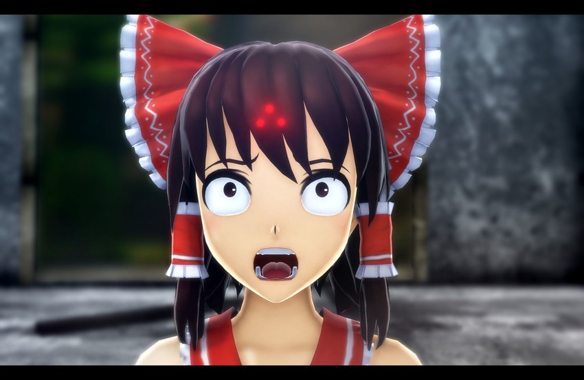 hakurei reimu (touhou and 2 more) drawn by yasiro_(oyasiro35)