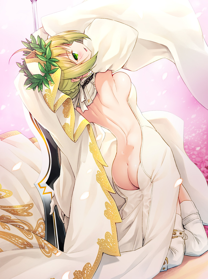nero claudius (fate and 2 more) drawn by kazuma_muramasa