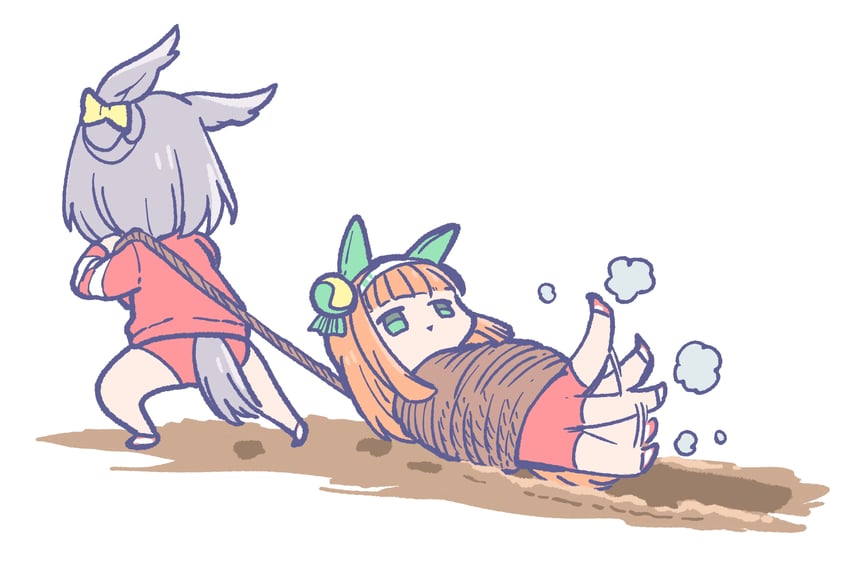 silence suzuka and air groove (umamusume) drawn by takatsuki_nato