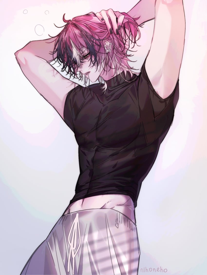 doppio dropscythe (nijisanji and 1 more) drawn by nihoneho