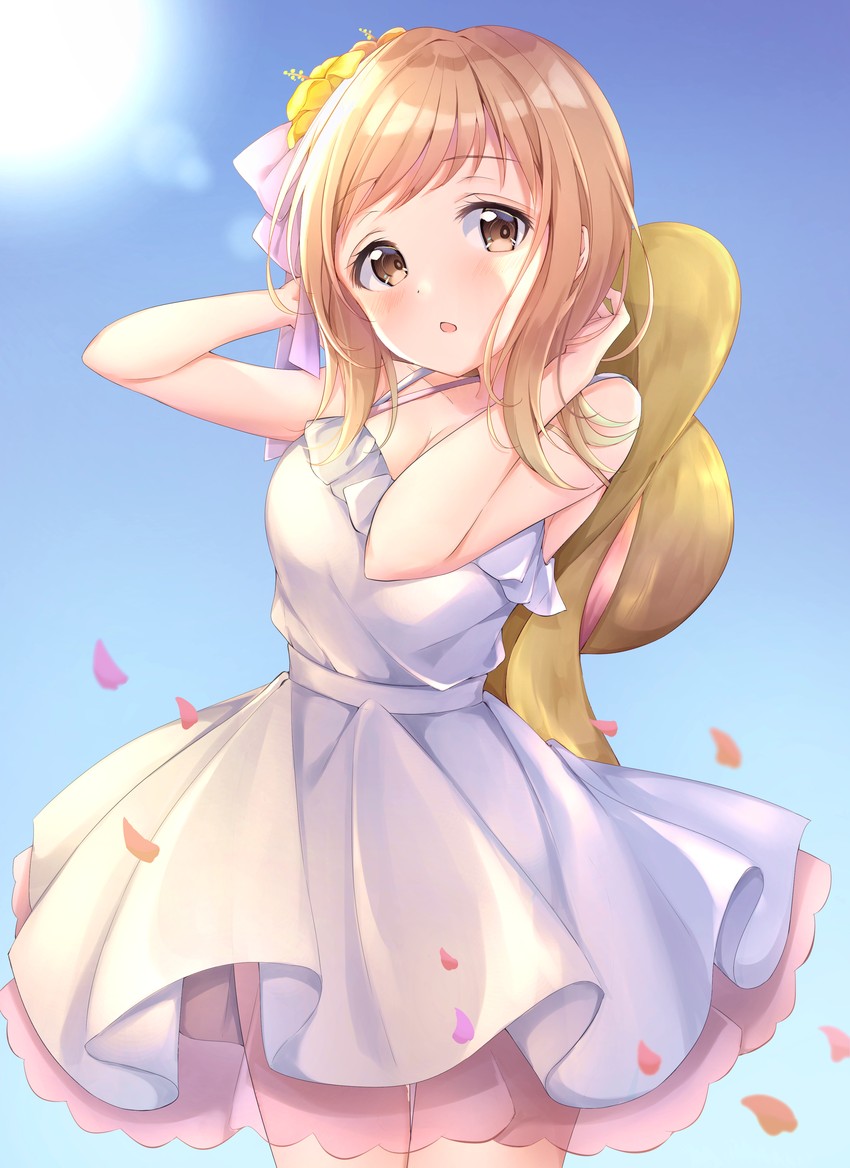 sakuragi mano (idolmaster and 1 more) drawn by poe_(528yuzunon)