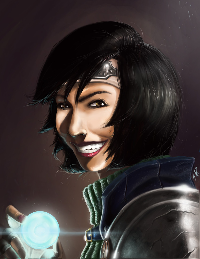 yuffie kisaragi (final fantasy and 1 more) drawn by steven_donegani