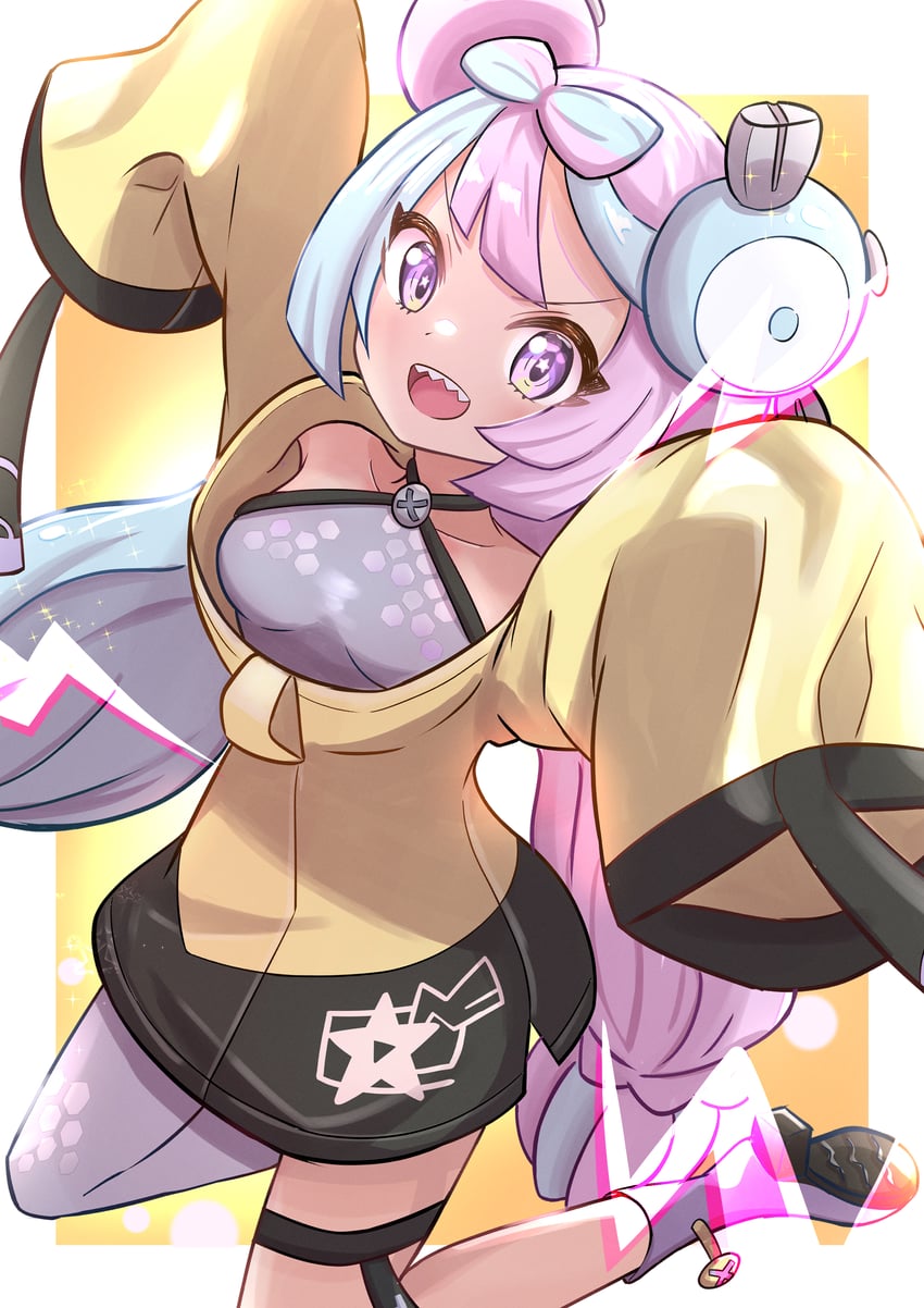 iono (pokemon and 1 more) drawn by rono_(lethys)