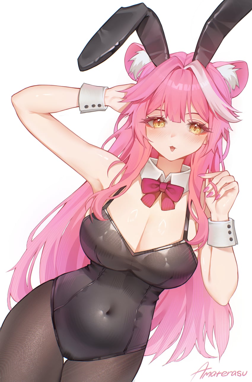 raora panthera (hololive and 1 more) drawn by amaterasu_(artist)