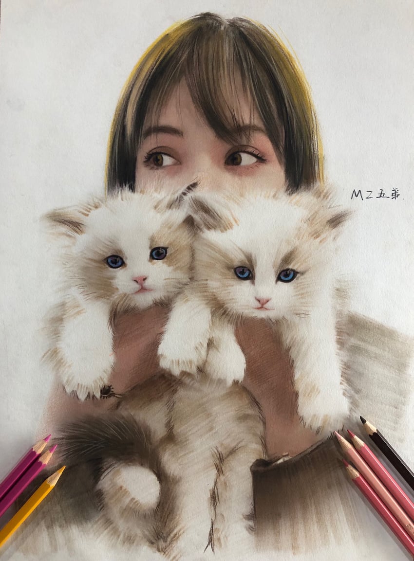 lisa (real life and 1 more) drawn by liliboymz