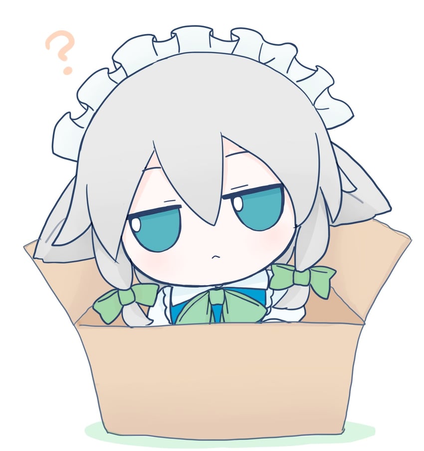 izayoi sakuya and inu sakuya (touhou) drawn by azuma_meri