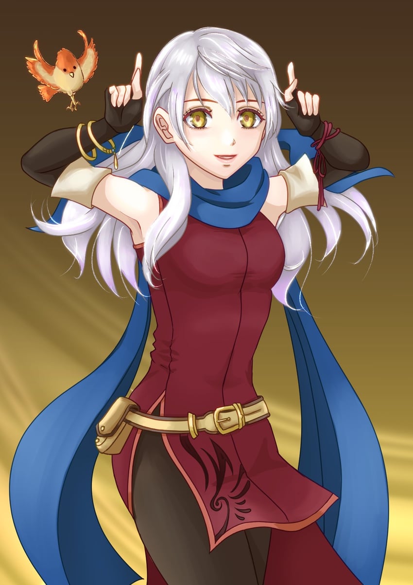 micaiah and yune (fire emblem and 1 more) drawn by febakkari
