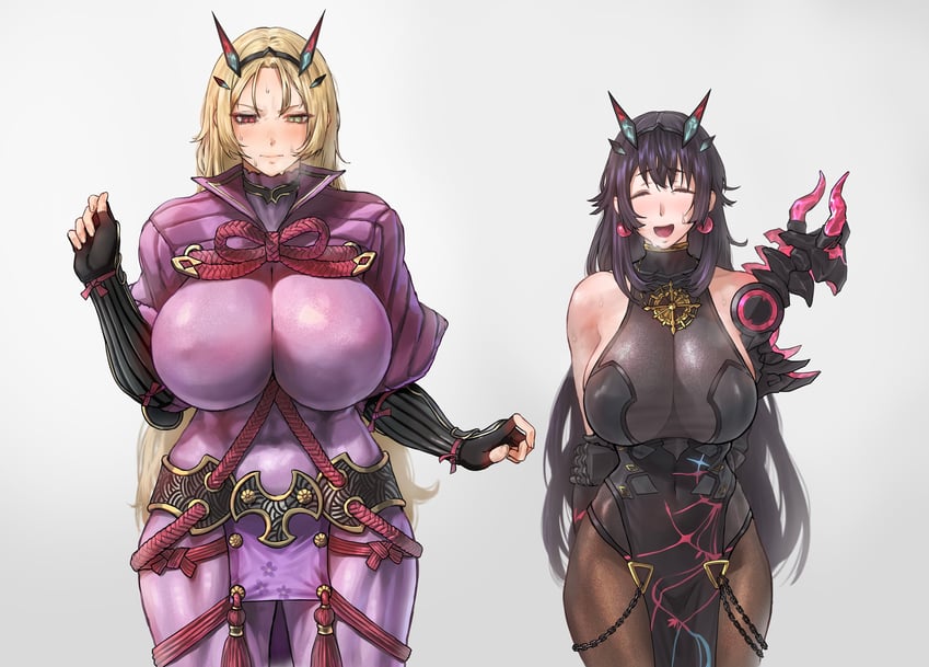 minamoto no raikou and barghest (fate and 1 more) drawn by tonko_from