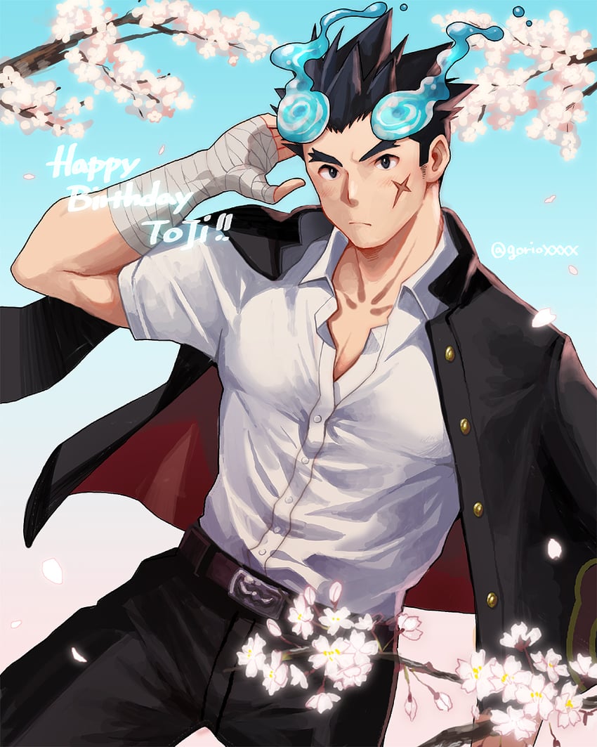 sakimori toji (tokyo afterschool summoners) drawn by gorioxxxx