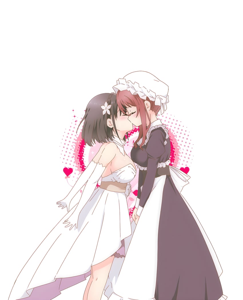 lainie cyan and ilia coral (tensei oujo to tensai reijou no mahou kakumei) drawn by hitorilily