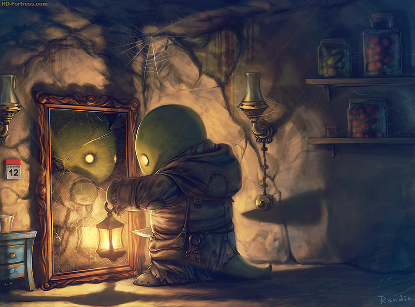 tonberry (final fantasy) drawn by randis