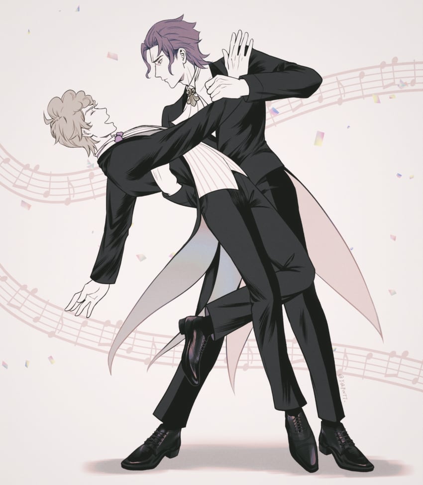 barok van zieks and herlock sholmes (ace attorney and 1 more) drawn by kaze_(yznyttdgs)