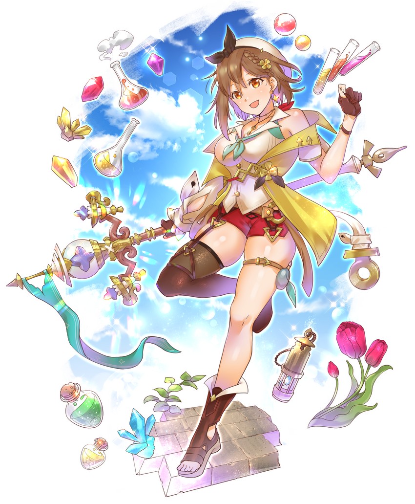 reisalin stout (atelier and 2 more) drawn by mogu_(kuromezennkainopokke)