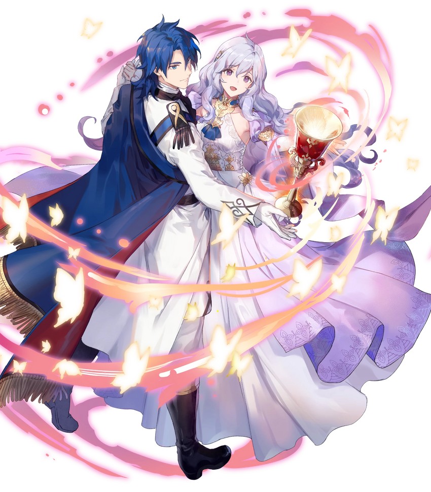 sigurd and deirdre (fire emblem and 2 more) drawn by azu-taro