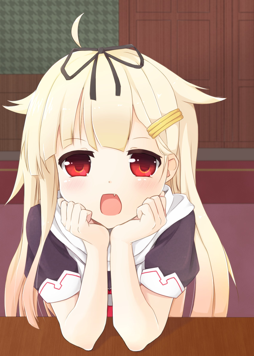 yuudachi and yuudachi kai ni (kantai collection) drawn by tenon_(love-e-nyanko)