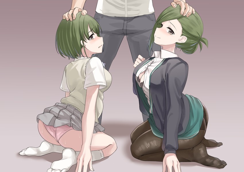nanakusa nichika and nanakusa hazuki (idolmaster and 1 more) drawn by beiske_(de_skb3)